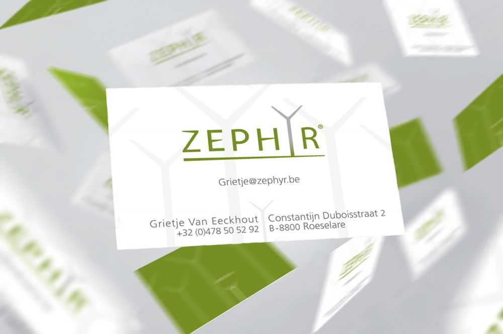 Zephyr - Windturbines - Visitekaartjes